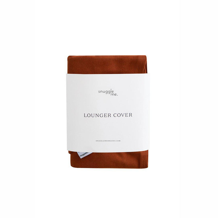 Snuggle Me Organic Infant Lounger Cover - Gingerbread-Baby Nest Covers- | Natural Baby Shower