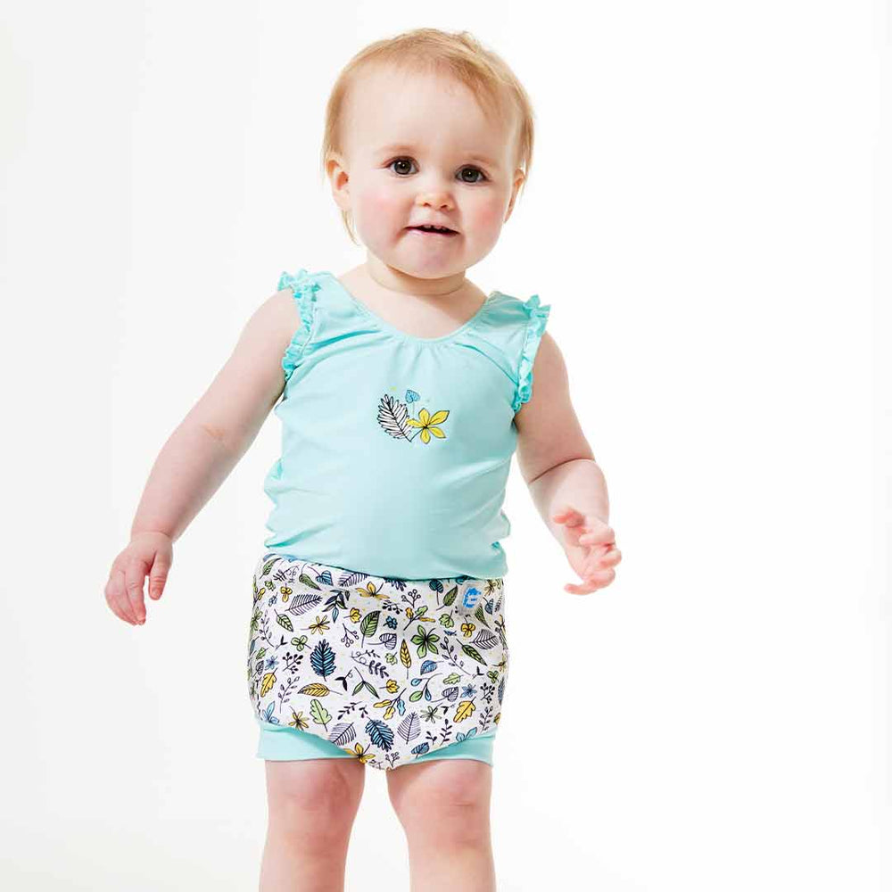 Splash About Happy Nappy Costume - Fallen Leaves-Swimsuits-Fallen Leaves-3-8m | Natural Baby Shower
