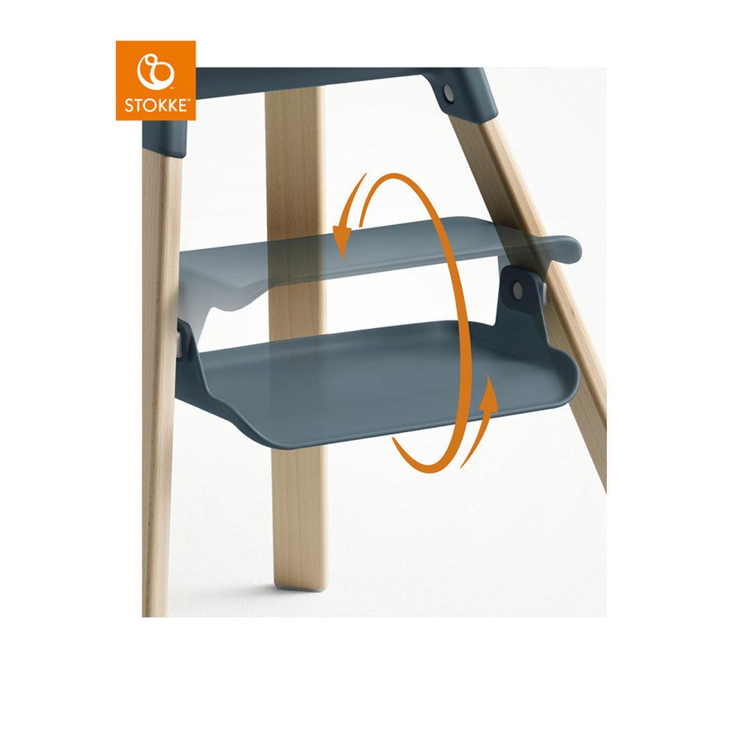 Stokke Clikk Highchair - Fjord Blue-Highchairs- | Natural Baby Shower