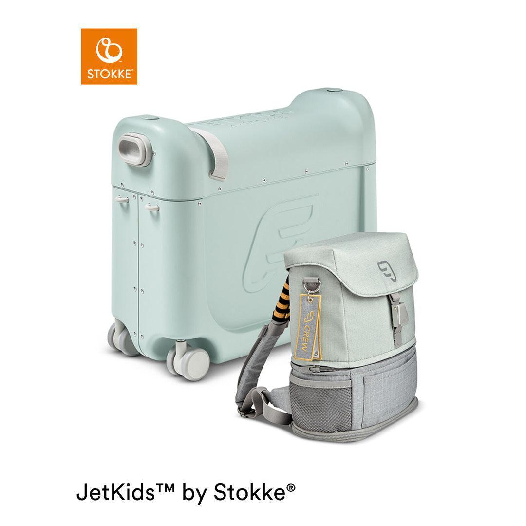 Stokke JetKids Travel Bundle - Green Aurora-Children's Luggage- | Natural Baby Shower