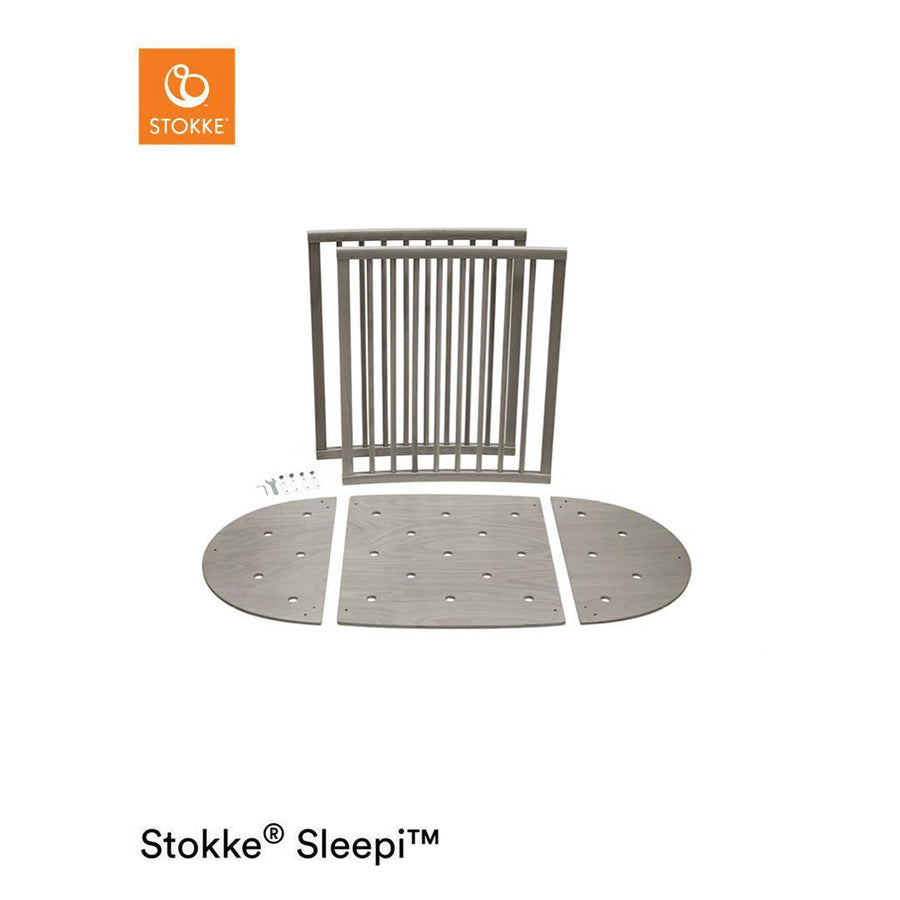Stokke Sleepi V3 Bed Extension - Hazy Grey-Extension Kits- | Natural Baby Shower