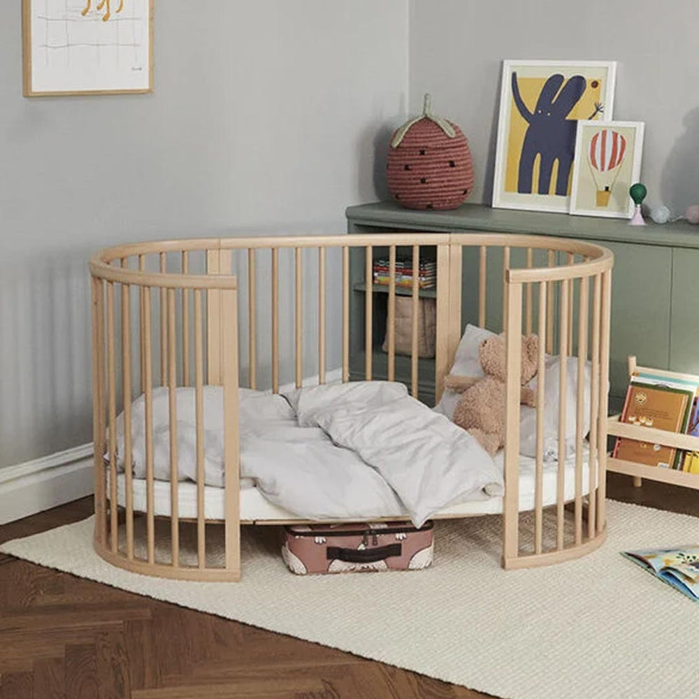 Stokke Sleepi V3 Bed - Natural-Cot Beds-No Mattress- | Natural Baby Shower