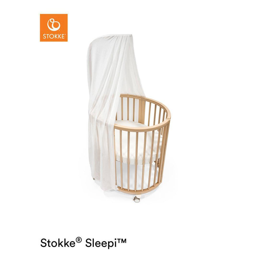 Stokke Sleepi V3 Canopy - White-Canopies- | Natural Baby Shower