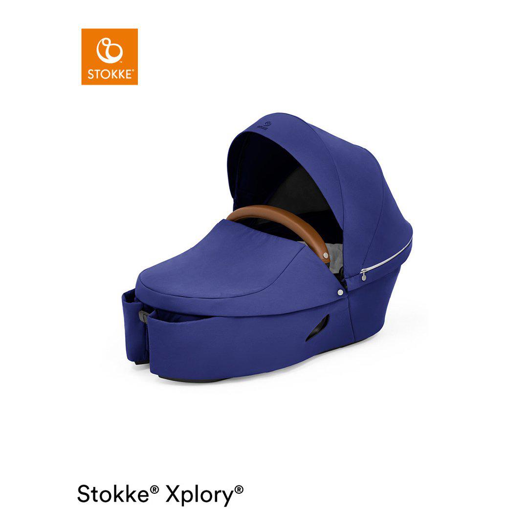 Stokke Xplory X Carrycot Royal Blue - Main Image