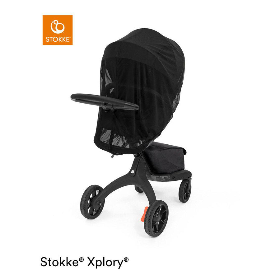 Stokke Xplory X Mosquito Net - Black-Insect Nets-Black- | Natural Baby Shower