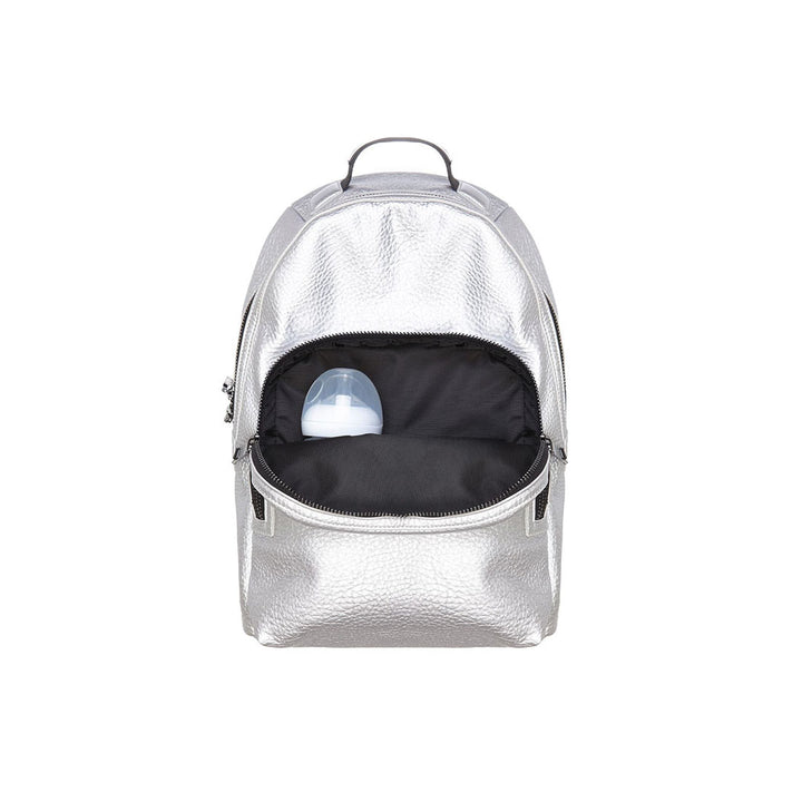 Tiba + Marl Elwood Changing Backpack - Silver-Changing Bags- | Natural Baby Shower