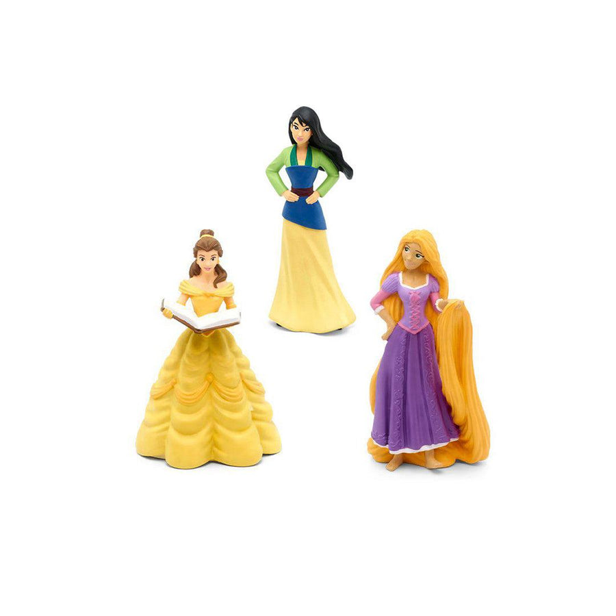 Tonies Disney Bundle - Beauty + the Beast, Mulan, + Tangled-Audio Player Cards + Characters- | Natural Baby Shower
