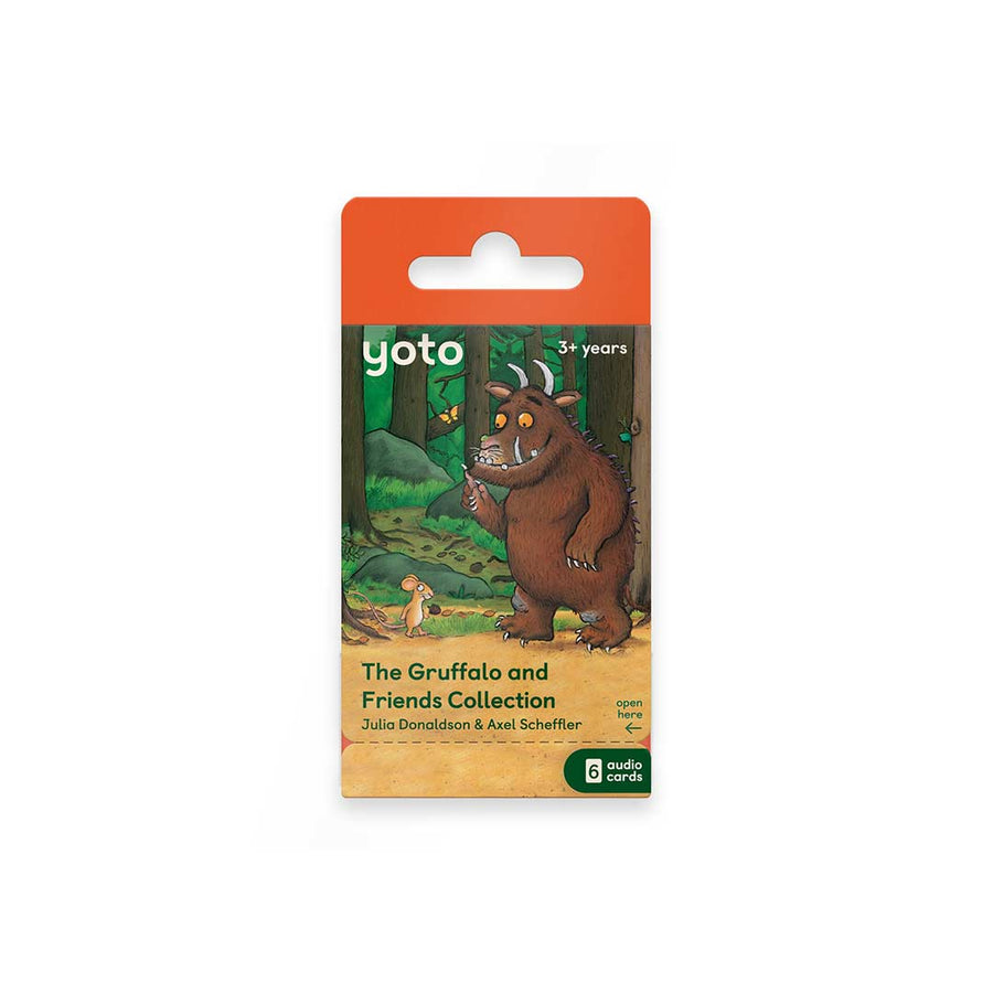 Yoto Card Multipack - The Gruffalo + Friends Collection-Audio Player Cards + Characters- | Natural Baby Shower