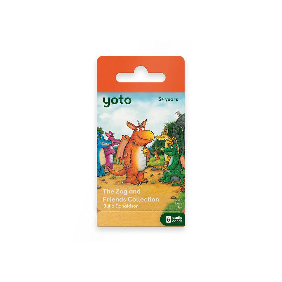 Yoto Card Multipack - Zog + Friends Collection-Audio Player Cards + Characters- | Natural Baby Shower