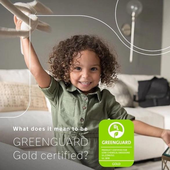 GREENGUARD Gold Award with Nuna | Natural Baby Shower