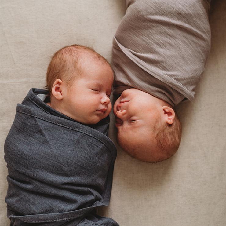How to swaddle with Merino Kids Cocooi Babywrap | Natural Baby Shower