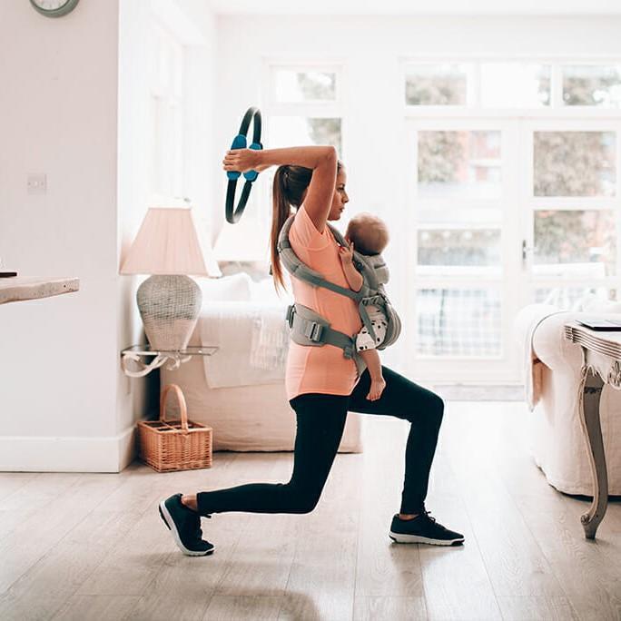 Babywearing Exercises You Can Do At Home - Natural Baby Shower