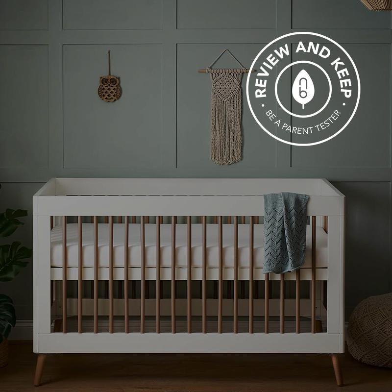 Obaby Maya Cot Bed + Moisture Management Mattress review | Natural Baby Shower