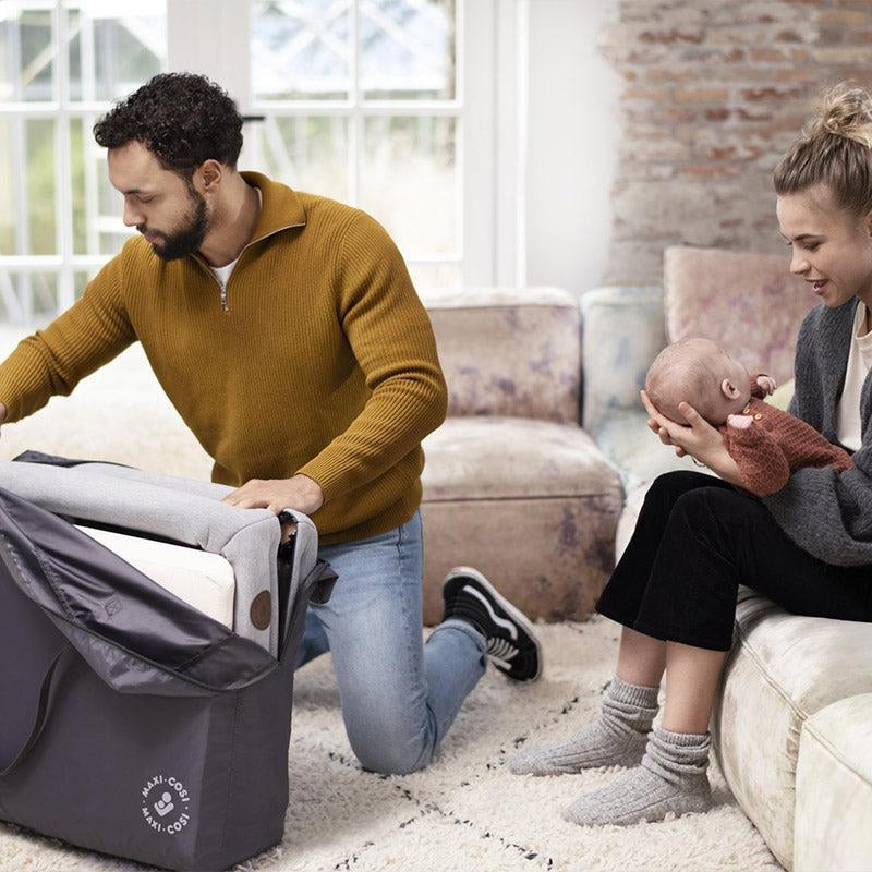 Comparing our top travel cots: Bugaboo, Babybjorn, Maxi-Cosi and Nuna | Natural Baby Shower