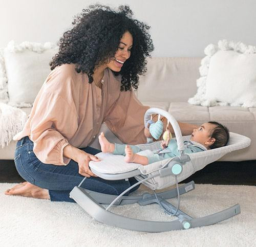 What are the benefits of baby bouncers and rockers? | Natural Baby Shower