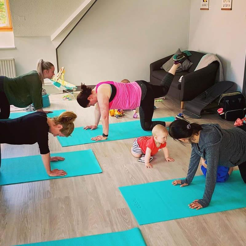 Five easy ways to get fit with your baby in 2019 - Natural Baby Shower