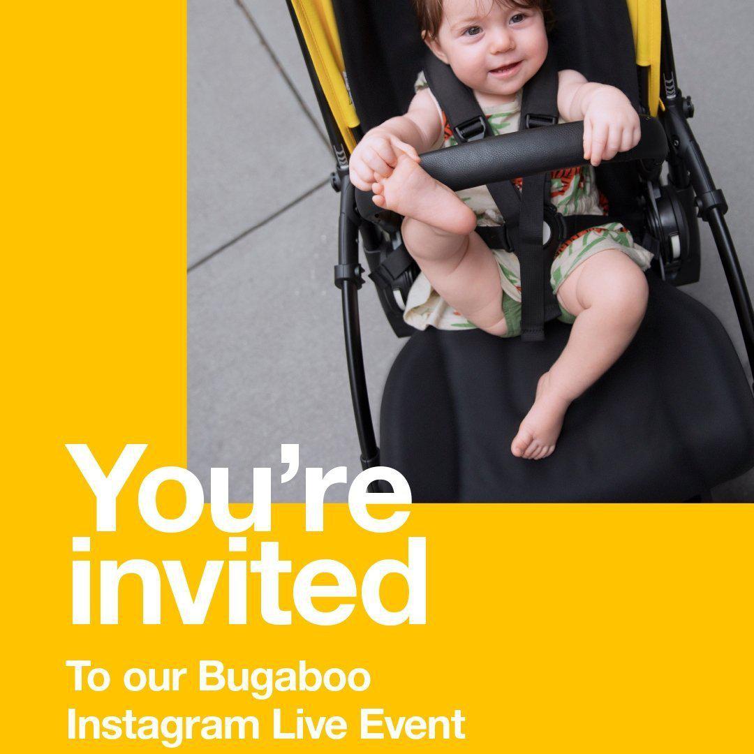 Join Our Bugaboo Instagram Live Event: 10th November at 7pm - Natural Baby Shower
