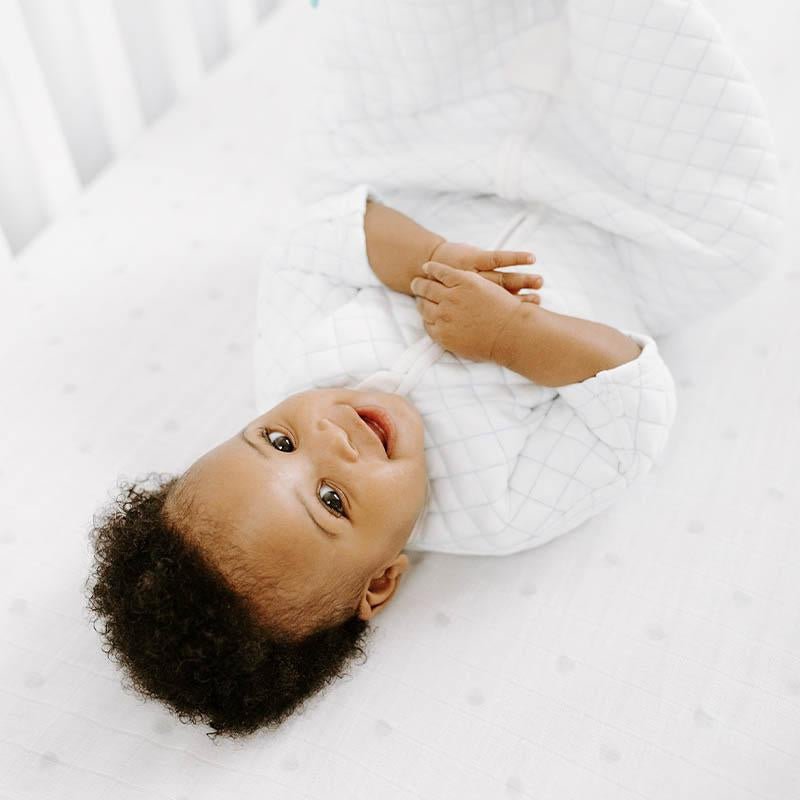 Meet the new aden + anais Snug Fit Sleeping Bag - Natural Baby Shower