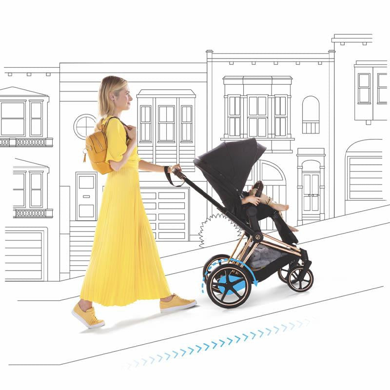Cybex launches e-Priam electric pushchair - Natural Baby Shower