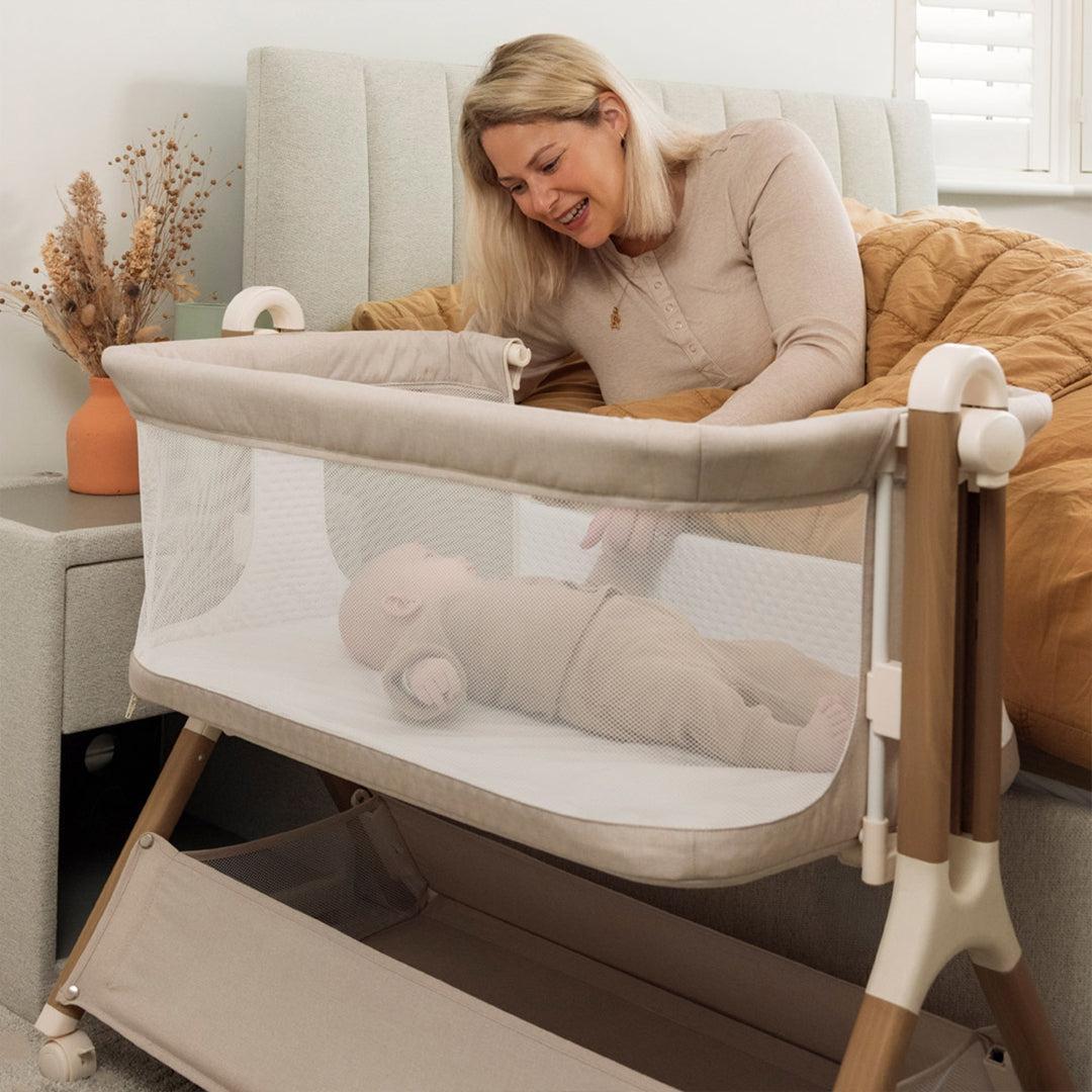 How to Use Bedside Crib Safely | Natural Baby Shower