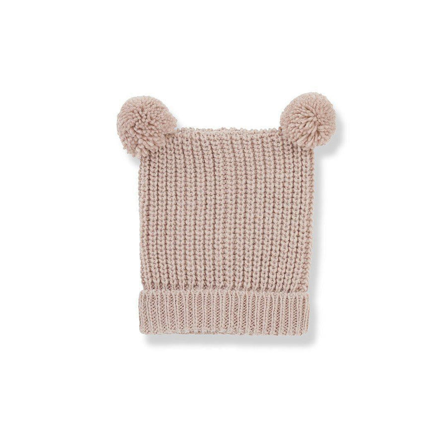 Turkish Style Winter Cap Pink For Baby Size 0 to 6 Months main image 1