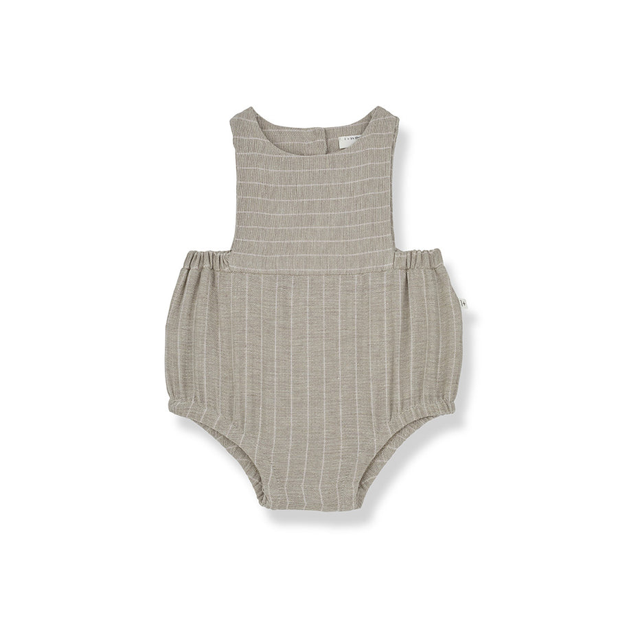1+ in the family Beppo Romper - Beige-Rompers- | Natural Baby Shower