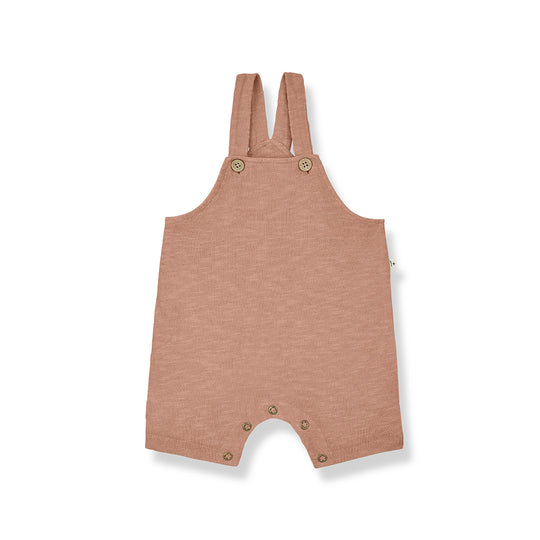 1+ in the family Rocco Overalls - Apricot-Dungarees-Apricot-6m | Natural Baby Shower