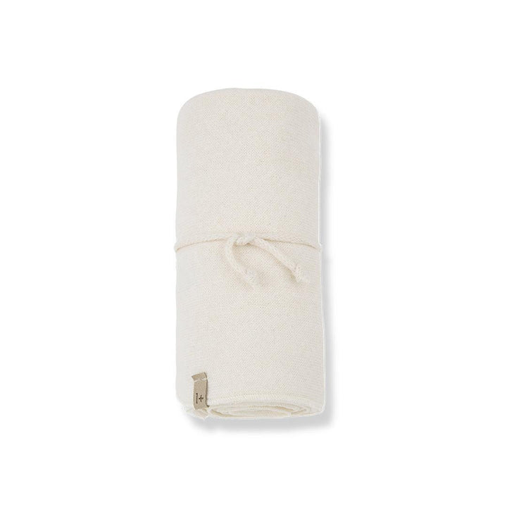 1+ In The Family Asis Blanket - Ecru-Blankets-Ecru-U | Natural Baby Shower