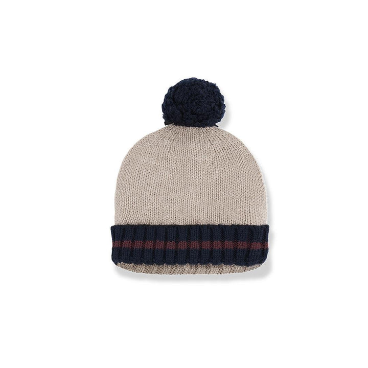 1+ In The Family Brian College Beanie - Tortora-Hats-Tortora-T1 | Natural Baby Shower