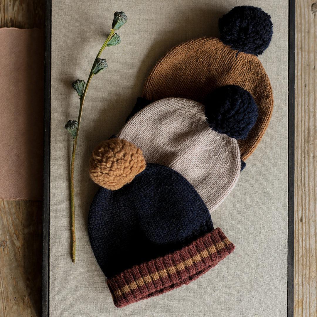 1+ In The Family Brian College Beanie - Tortora-Hats-Tortora-T1 | Natural Baby Shower