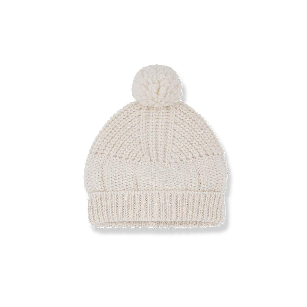 1+ In The Family Erna Beanie - Ecru-Hats-Ecru-T1 | Natural Baby Shower