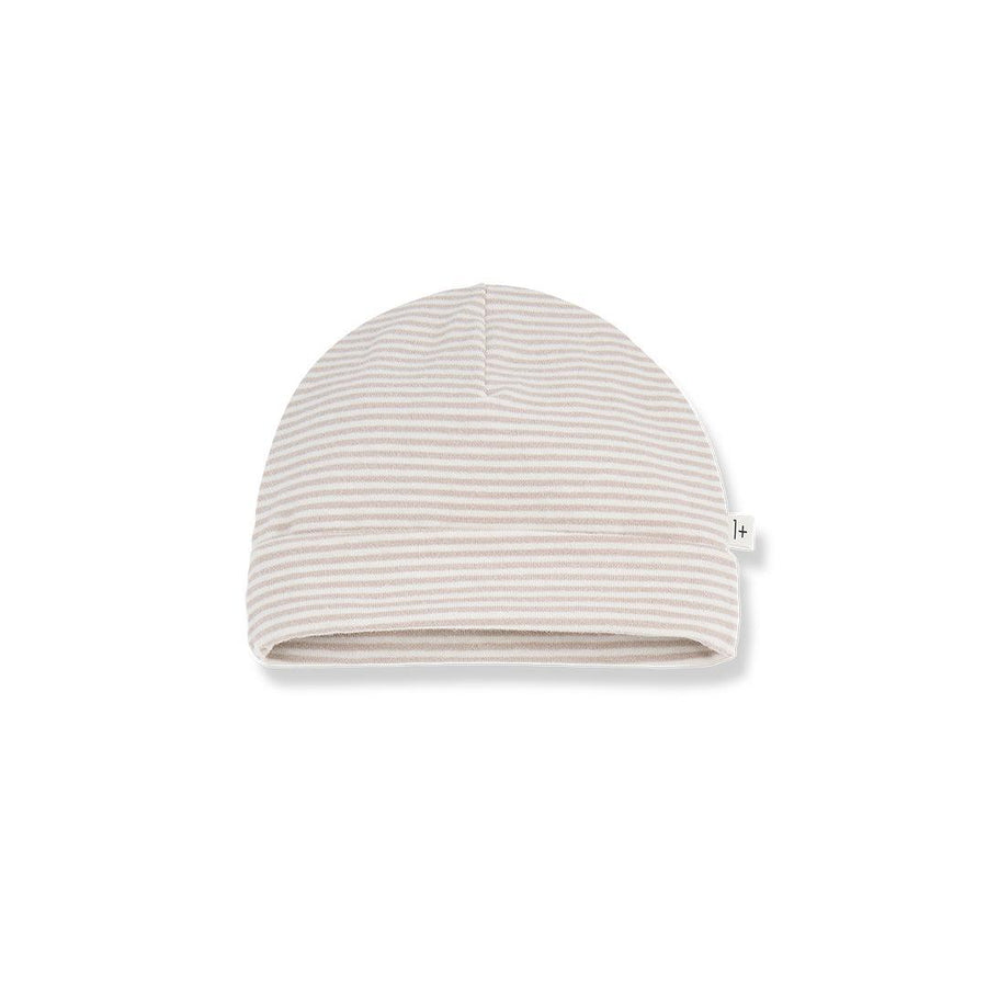1+ In The Family Gio Beanie - Beige-Hats-Beige-T0 | Natural Baby Shower