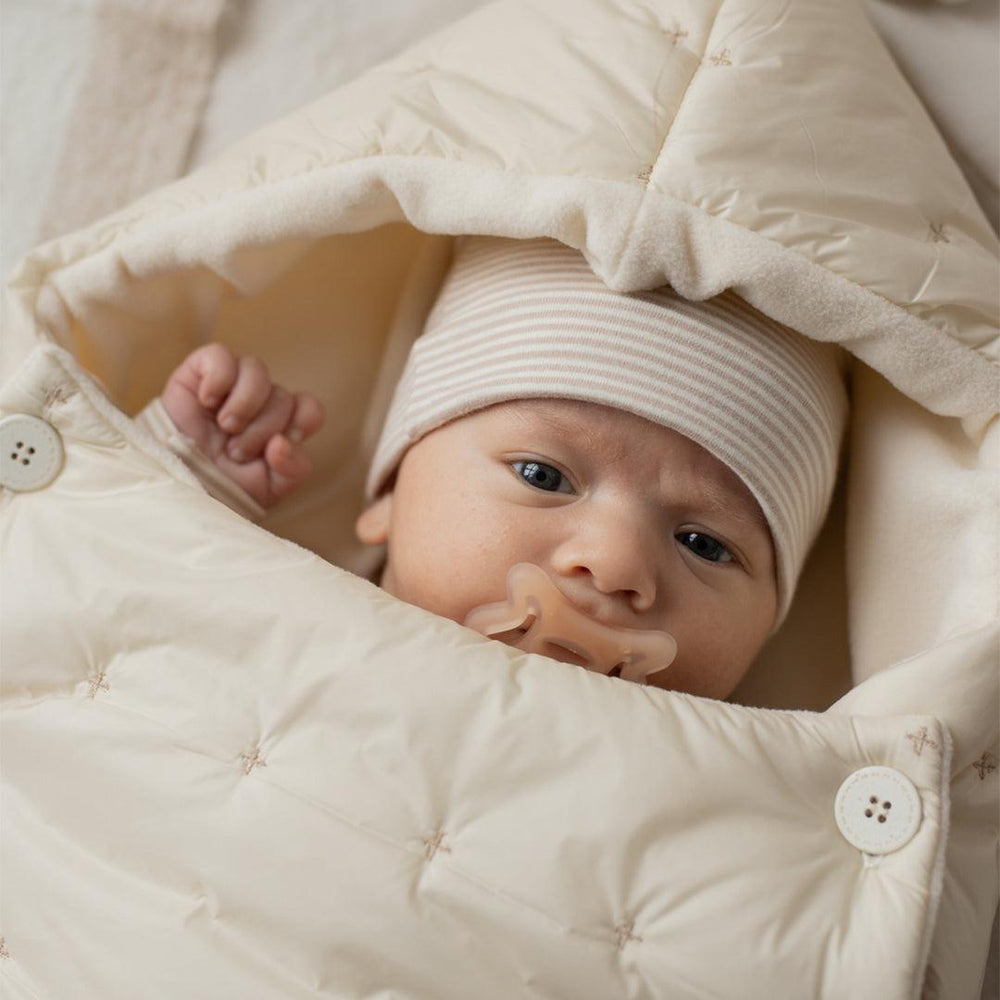 1+ In The Family Gio Beanie - Beige-Hats-Beige-T0 | Natural Baby Shower