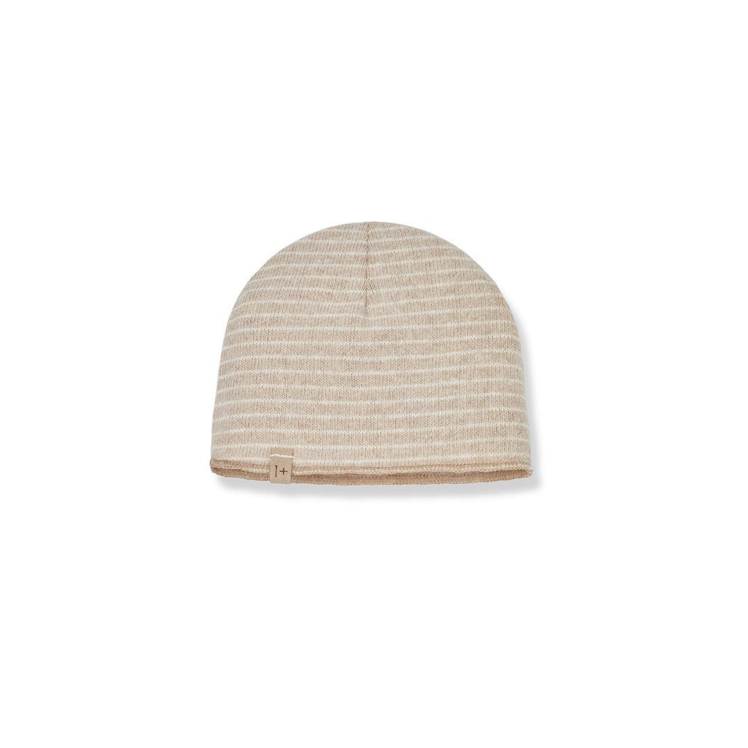 1+ in the family Honore Beanie - Beige-Hats-Beige-T1 | Natural Baby Shower