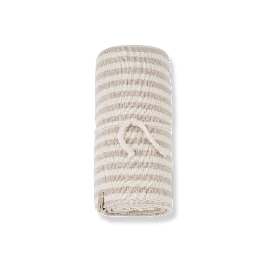 1+ In The Family Jeanine Blanket - Beige-Blankets-Beige-U | Natural Baby Shower