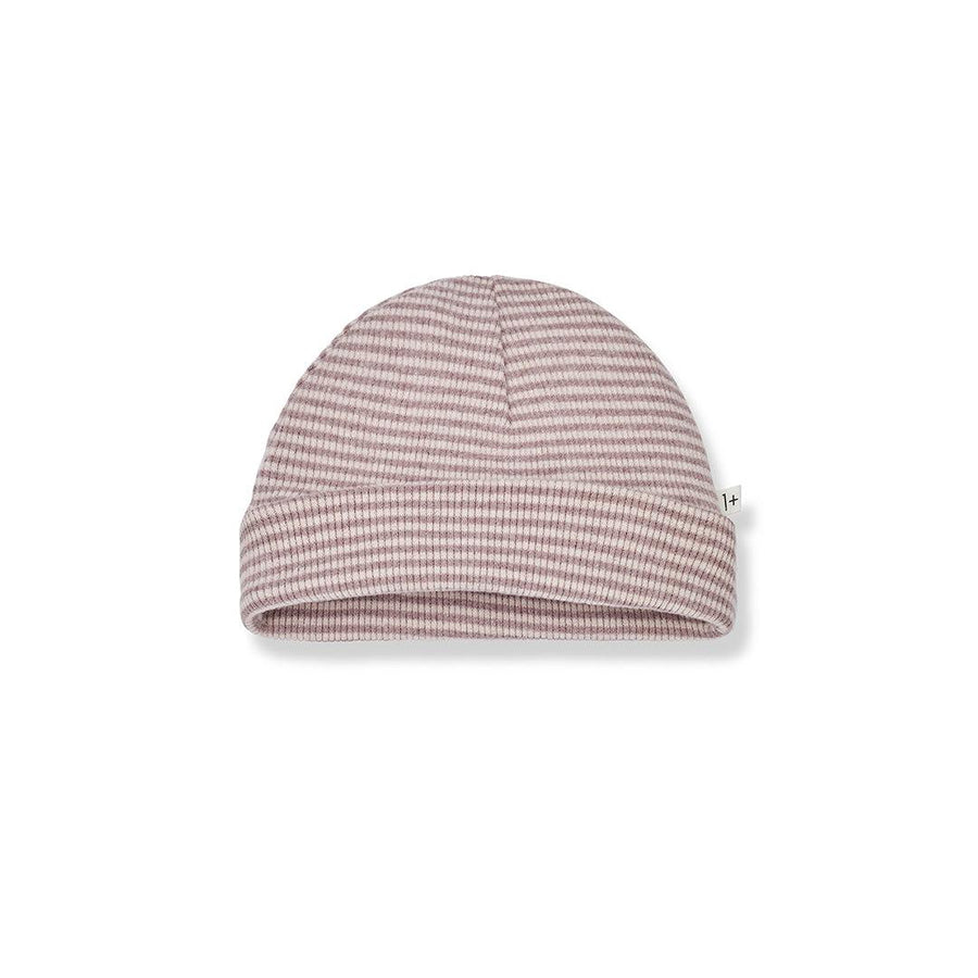 1+ in the family Rio Beanie - Nude/Mauve-Hats-Nude/Mauve-T1 | Natural Baby Shower