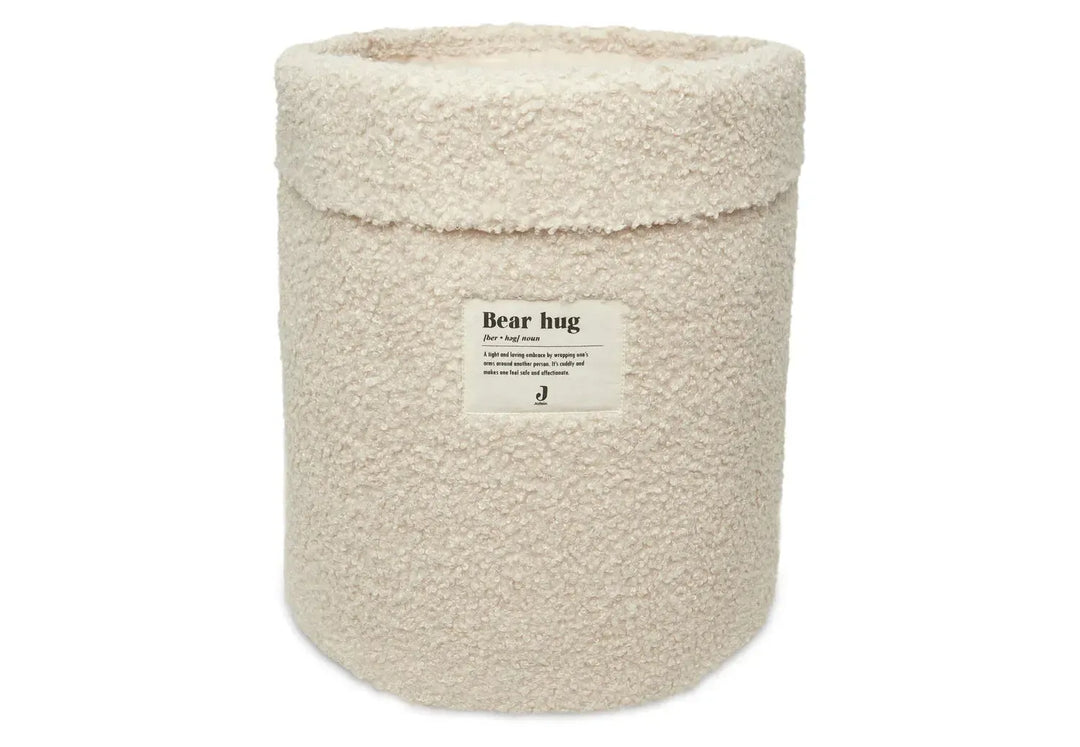 Jollein Storage Basket - Boucle Natural-Storage Baskets-Boucle Natural-29x33 cm | Natural Baby Shower