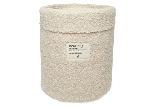 Jollein Storage Basket - Boucle Natural-Storage Baskets-Boucle Natural-29x33 cm | Natural Baby Shower