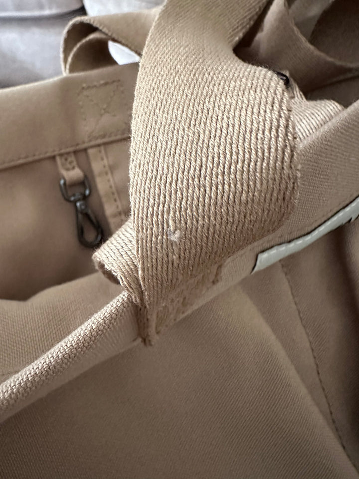 Outlet - TIBA + MARL Canvas Pocket Tote - Desert-Nappy Laundry + Storage-Desert- | Natural Baby Shower