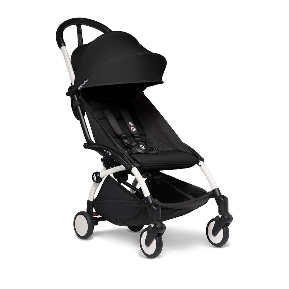 BABYZEN YOYO2 6+ Stroller - Black-Strollers-Black-White | Natural Baby Shower