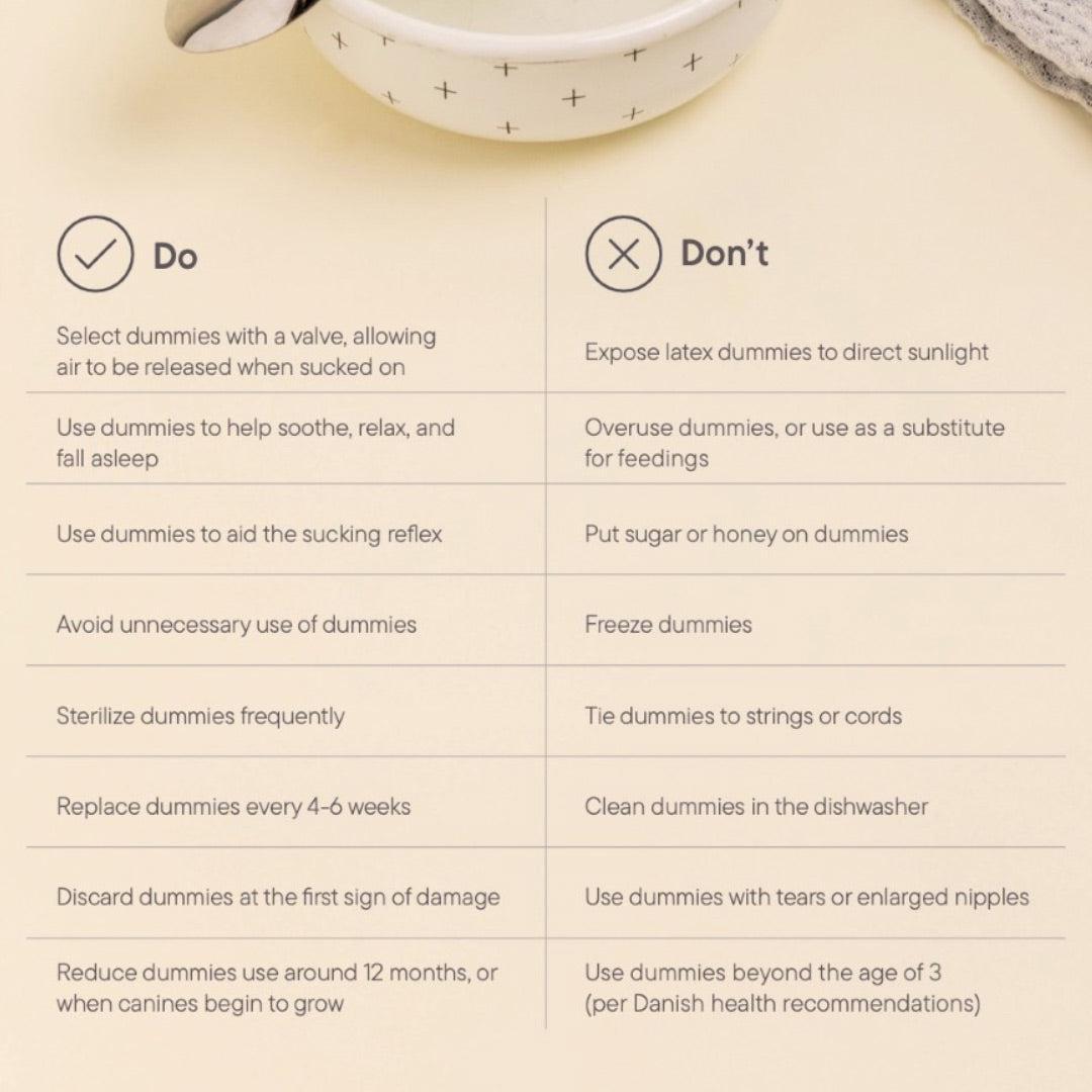 BIBS Colour Latex Pacifiers - Ivory + Blush - 2 Pack-Pacifiers-Size 1- | Natural Baby Shower