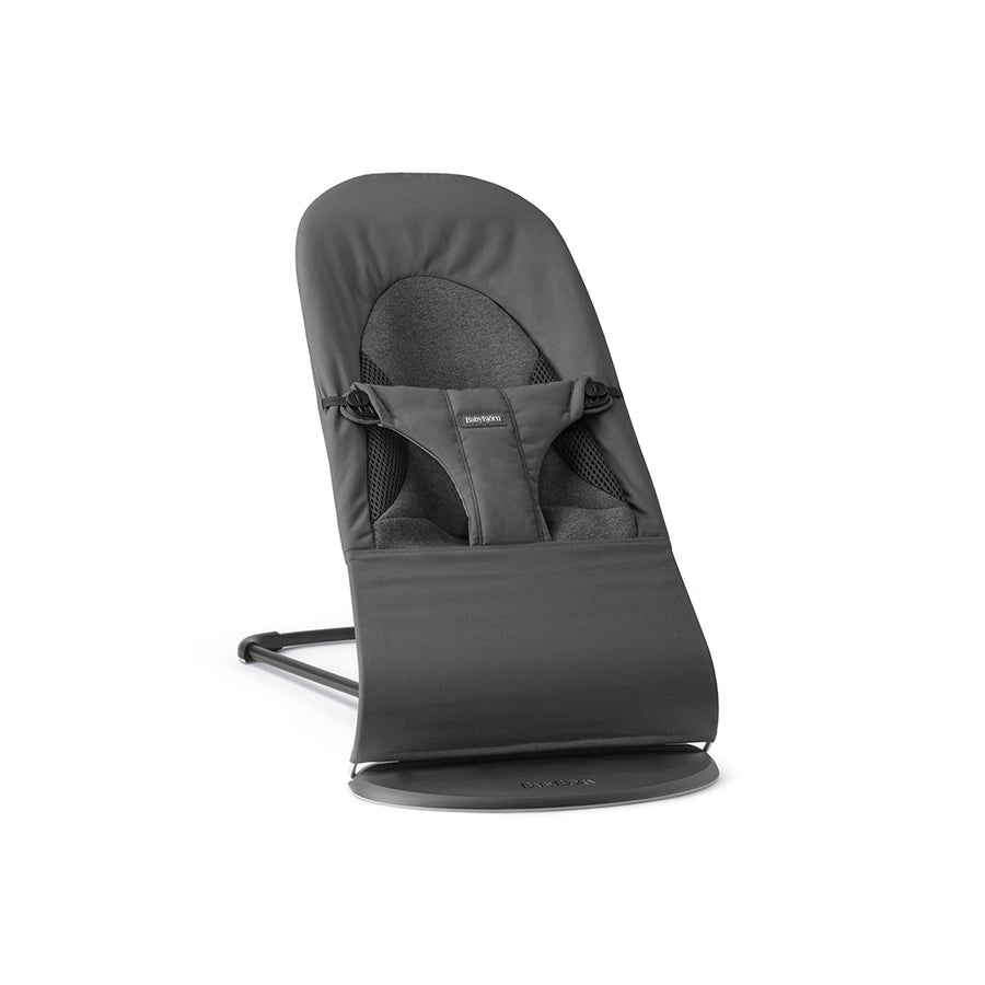 BabyBjörn Balance Soft Tri Fabric - Grey-Baby Bouncers-No Bouncer Toy- | Natural Baby Shower