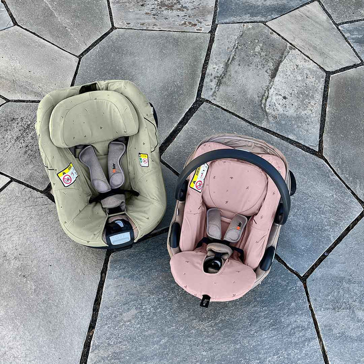 BeSafe Child Seat Cover Go Beyond - Pink Clover-Car Seat Covers- | Natural Baby Shower