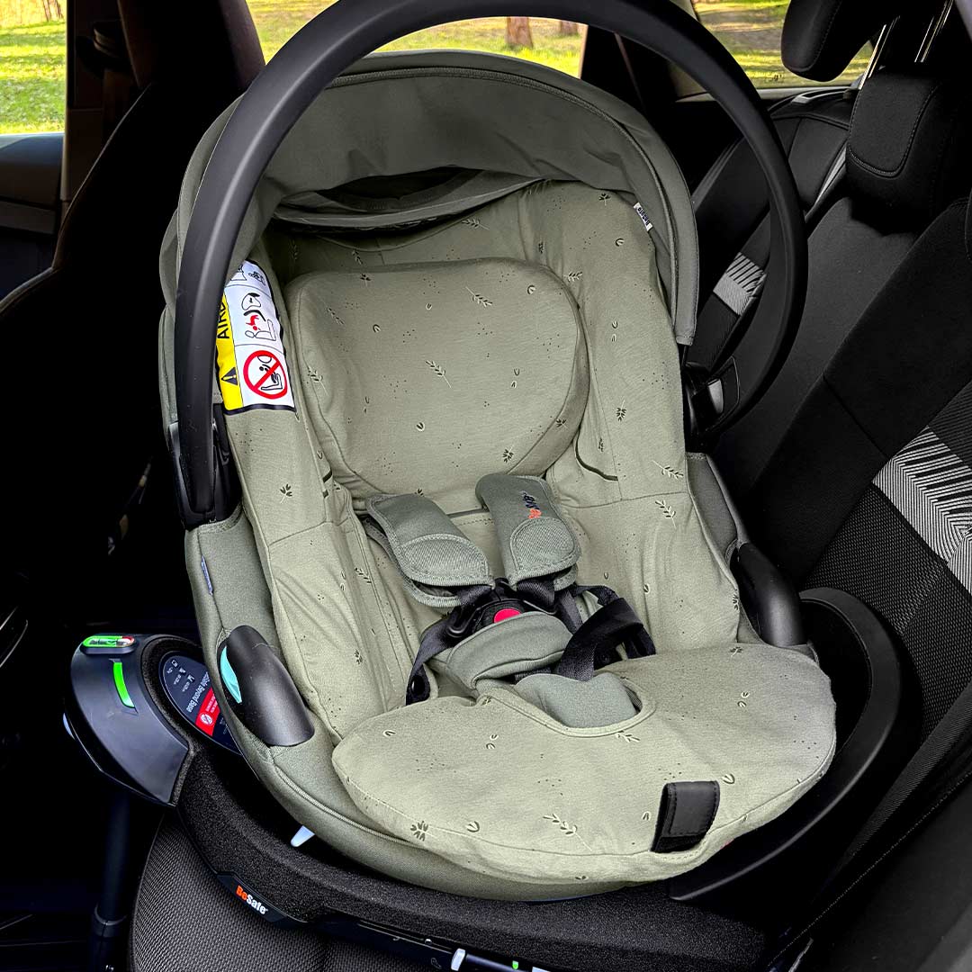 BeSafe Child Seat Cover Go Beyond - Green Leaf-Car Seat Covers- | Natural Baby Shower