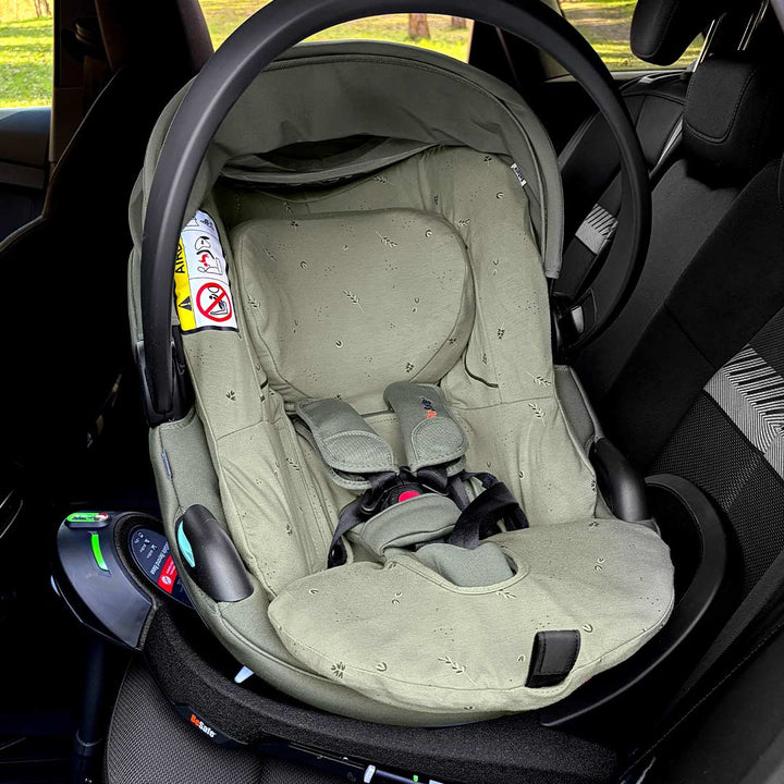 BeSafe Child Seat Cover Go Beyond - Green Leaf-Car Seat Covers- | Natural Baby Shower