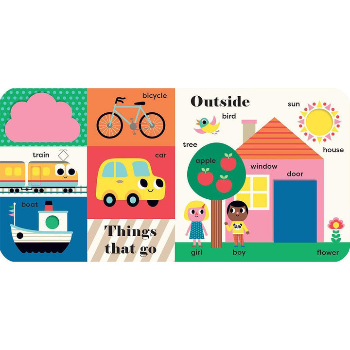 Bookspeed "My Big Playbook" Felt Flaps Board Book-Books- | Natural Baby Shower