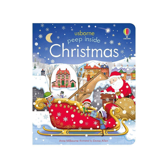 Bookspeed "Peep Inside Christmas" Board Book-Books- | Natural Baby Shower