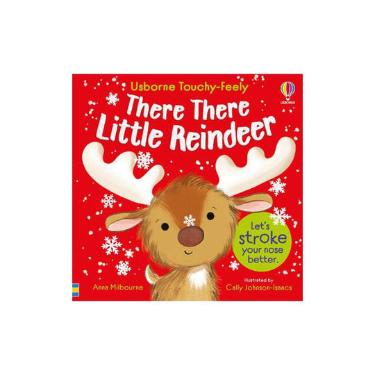 Bookspeed "There There Little Reindeer" Touchy Feely Board Book-Books- | Natural Baby Shower