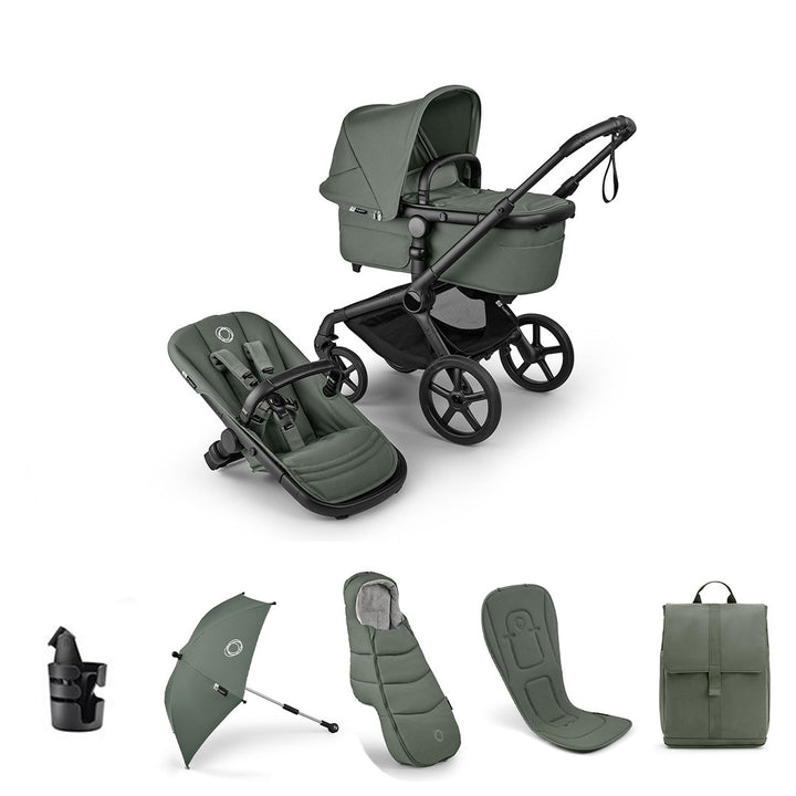 Bugaboo Fox 5 Renew Complete Pushchair Bundle-Stroller Bundles-Deep Indigo- | Natural Baby Shower