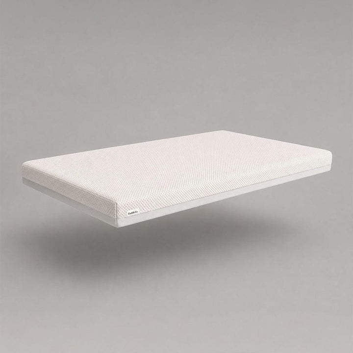 CuddleCo Harmony Hypo Allergenic Bamboo Sprung Cot Bed Mattress - White-Mattresses- | Natural Baby Shower